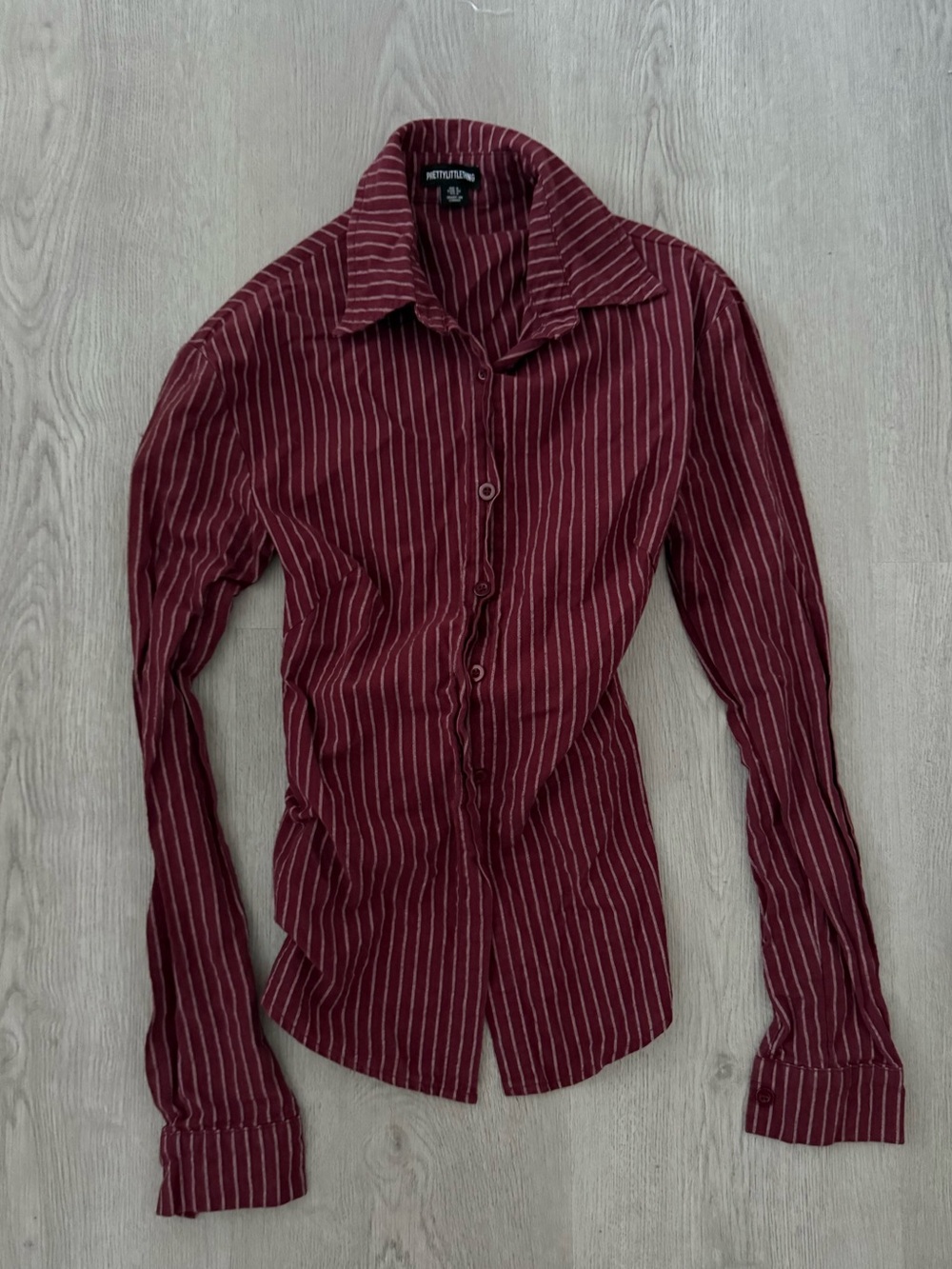 Pretty Little Thing Button Up Top